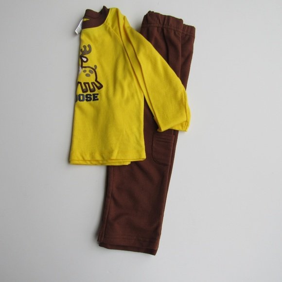 Infant Boys Fisher Price Yellow 2 Piece set 24 Mo. - Picture 6 of 8